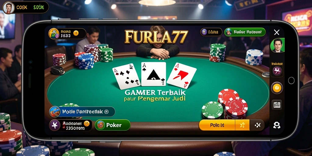 Antarmuka menarik dan fungsi permainan Poker yang inovatif.