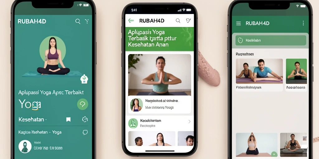 Antarmuka user-friendly dengan berbagai fitur Yoga.